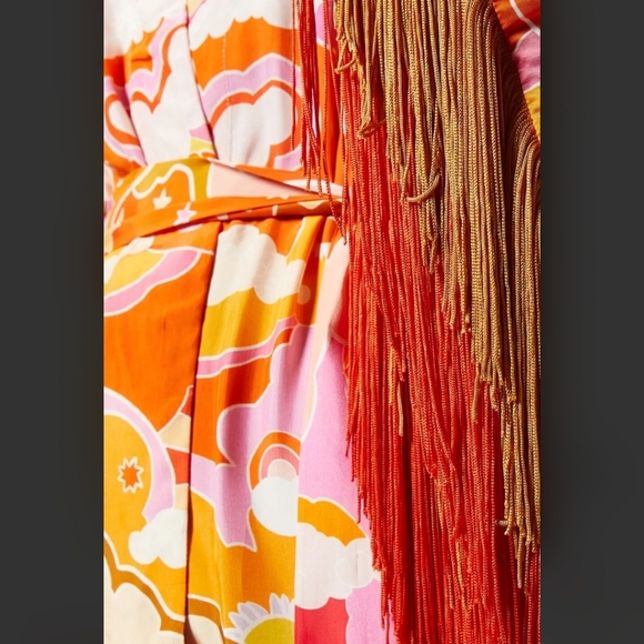 CeliaB Multicolor Patterned Robe - Picture 3 of 4